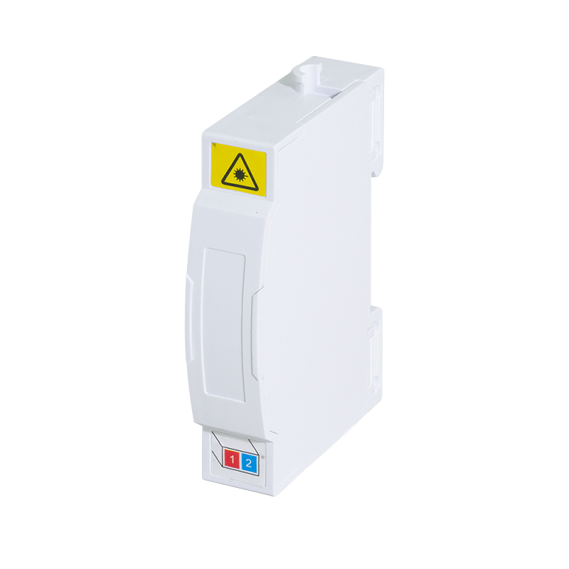 FB1008 FTTH termination box for Din rail mounting, 2 ports