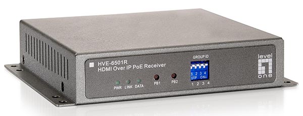 HVE-6501R HDMI over IP PoE Receiver LevelOne